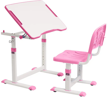 Комплект Cubby парта и стул трансформеры Olea Pink