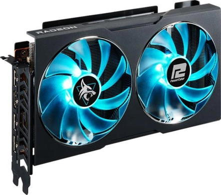 Видеокарта PowerColor Radeon RX 7600 8 GB Hellhound (RX 7600 8G-L/OC)