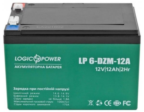 Аккумуляторная батарея LogicPower LP 6-DZM-12 Ah (LP3536)