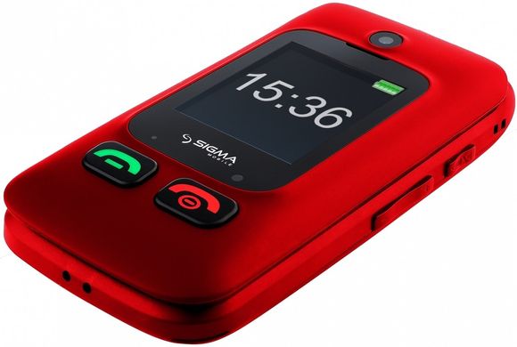Мобільний телефон Sigma mobile Comfort 50 Shell Duo Black-Red