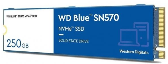 SSD накопичувач WD Blue SN570 250 GB (WDS250G3B0C)