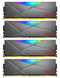 Оперативна пам’ять Adata XPG Spectrix D50 RGB Tungsten Grey DDR4 4x16GB (AX4U360016G18I-QCTG50)