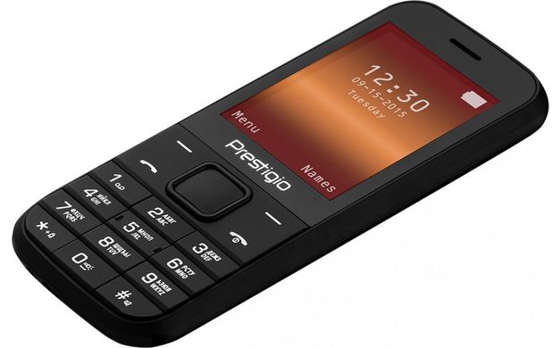 Мобільний телефон Prestigio Wize G1 Black (PFP1243DUOBLACK)