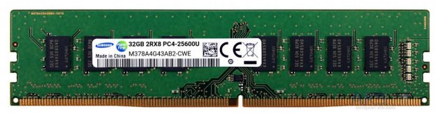 Оперативная память Samsung 32 GB DDR4 3200 MHz (M378A4G43AB2-CWE)