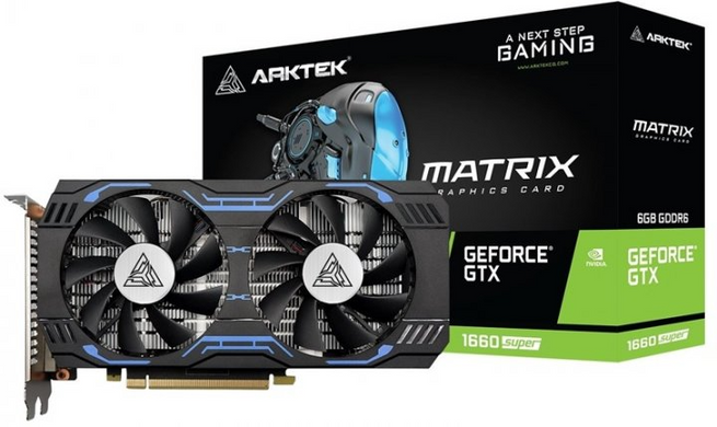 Відеокарта Arktek PCI-Ex GeForce GTX 1660 Super Dual Fan 6GB  (AKN1660SD6S6GH1)