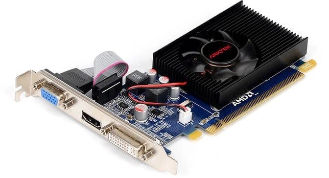 Видеокарта Arktek PCI-Ex Radeon R5 230 1GB GDDR3 (64bit) (AKR230D3S1GL1)