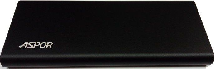 Универсальная мобильная батарея Aspor Power Bank 10000 mAh (A383) Black