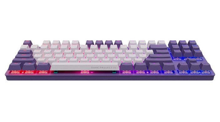Клавіатура DARK PROJECT KD87A Mech. g3ms Sapphire ENG/UA Violet/Grey (DPO-KD-87A-400300-GMT)