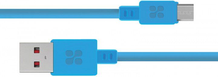 Кабель Promate MicroCord-1 USB - microUSB 1.2 м Blue (microcord-1.blue)