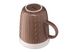 Чашка Ardesto Кnitti, 330 мл, бежева, порцеляна (AR3457BG)