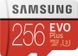 Карта памяти Micro SD Samsung 256GB Class 10 + ad EVO PLUS (MB-MC256GA/RU) R/W 95/90 Mb/s