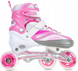 Роликовые коньки SportVida 4 в 1 SV-LG0012 White/Pink размер 39-42