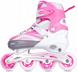 Роликовые коньки SportVida 4 в 1 SV-LG0012 White/Pink размер 39-42