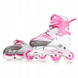 Роликовые коньки SportVida 4 в 1 SV-LG0012 White/Pink размер 39-42