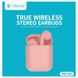 Навушники Bluetooth TWS Celebrat W10 Pink