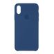 Чехол Armorstandart Silicone Case для Apple iPhone XS/X Blue Cobalt (ARM50969)