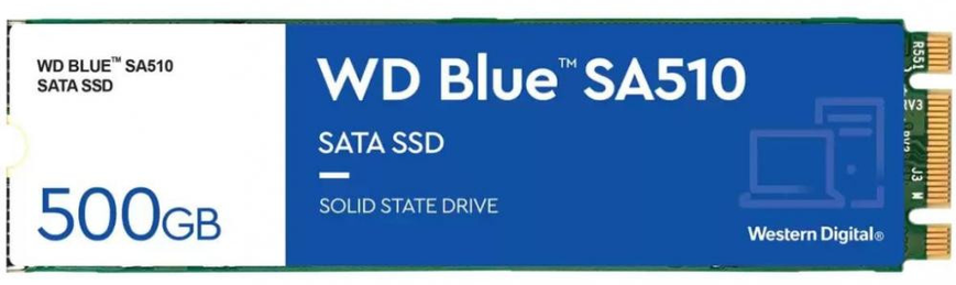 SSD накопичувач WD Blue SA510 M.2 500 GB (WDS500G3B0B)