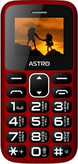 Мобільний телефон ASTRO A185 Red