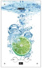 Водонагреватель газовый проточный Zanussi GWH 10 Fonte Glass Lime