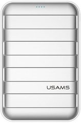 Універсальна мобільна батарея Usams US-CD08 Trunk Power Bank 6000mah Silver