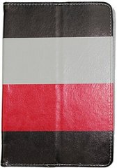Чехол Toto Tablet Cover Stripes Universal 7" Red/Black/White