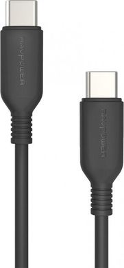 Кабель RavPower Cable USB-C to USB-C 1m Black (RP-CB018)