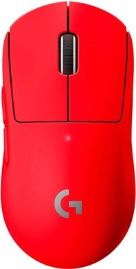 Мышь Logitech PRO X SUPERLIGHT Wireless Red (910-006784)