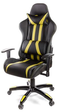 Комп'ютерне крісло для геймера Аклас Стрик PL RL Жовтий (06149)