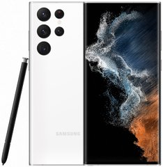 Смартфон Samsung Galaxy S22 Ultra 12/256GB Phantom White (SM-S908BZWGSEK)