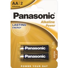Батарейки Panasonic Alkaline Power AA BLI 2 (LR6REB/2BP)