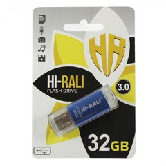 Флешка Hi-Rali USB3.0 32GB Hi-Rali Rocket Series Blue (HI-32GB3VCBL)