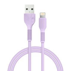 Кабель ACCLAB AL-CBCOLOR-L1PP USB to Lightning 1,2м (Violet)