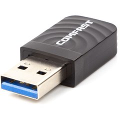 WiFi-USB адаптер COMFAST, 1300 Мбит/с, 2,4 ГГц, 5 ГГц