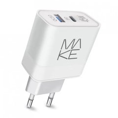 Зарядное устройство для MAKE 45W PD+QC White (MCW-325PWH)