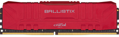 Оперативна пам'ять Crucial 8 GB DDR4 3200 MHz Ballsitix Red (BL8G32C16U4R)