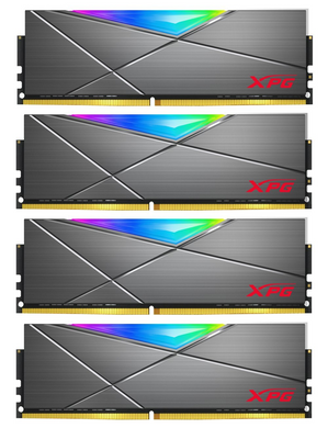 Оперативная память Adata XPG Spectrix D50 RGB Tungsten Grey DDR4 4x8GB (AX4U36008G18I-QCTG50)