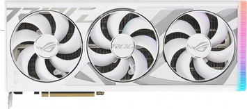 Відеокарта ASUS GeForce RTX 4090 24GB GDDR6X STRIX OC GAMING WHITE (ROG-STRIX-RTX4090-O24G-WHITE)