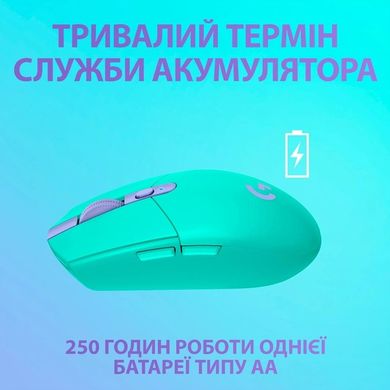Миша Logitech G304/305 Lightspeed Mint (910-006378, 910-006380)