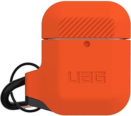 Чохол UAG для Airpods Silicone Orange/Grey