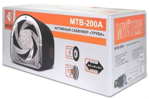 Автосабвуфер Mystery MTB-200A