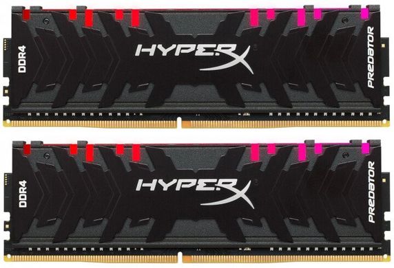 Оперативна пам'ять HyperX DDR4 2x8GB/4000 HyperX Predator RGB (HX440C19PB4AK2/16)
