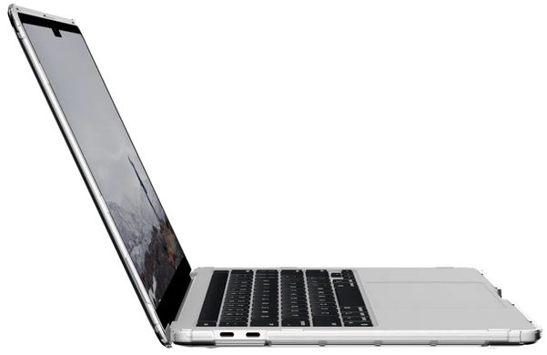Чохол UAG [U] для Apple MacBook Pro 13" (2020-2022) Lucent Ice/Black (134006114340)