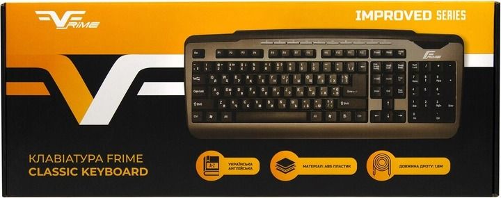 Клавіатура Frime Classic Black (FKBB0323)