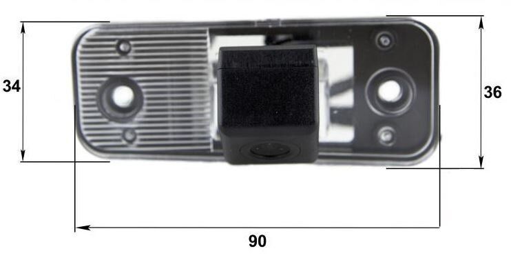 Камера заднього виду Falcon SC35HCCD