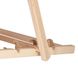 Шезлонг (кресло-лежак) деревянный Springos DC0003 WHBL