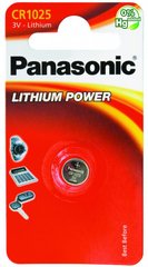 Батарейка Panasonic CR 1025 BLI 1 Lithium (CR-1025EL/1B)