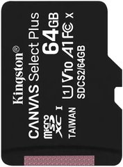 Карта пам'ятi Kingston microSDXC 64Gb (SDCS2/64GB)