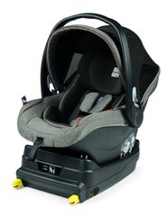 Дитяче автокрісло Peg-Perego Primo Viaggio i-Size з базою Polo бежево-сіре (IMSZ000000BA53DX53)