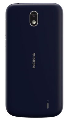 Смартфон Nokia 1 Dual Sim Dark Blue (11FRTL01A09)