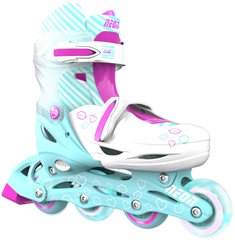 Роликовые коньки Neon Combo Skates бирюзовый размер 34-37